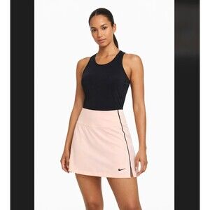 Nike Dri-FIT Golf Skort Medium Pink Athletic Skirt UV Victory Pockets CU9657 NWT